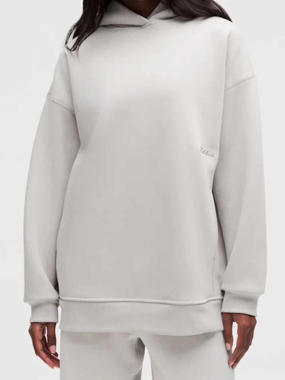 Lululemon Women's Big Cozy Ultra Oversized Hoodie - Dove Grey Size M